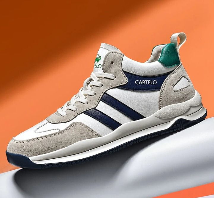 Cartelo® Tenis de Cuero Genuino