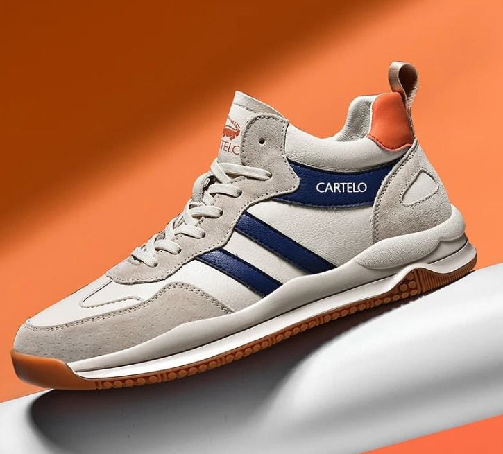 Cartelo® Tenis de Cuero Genuino
