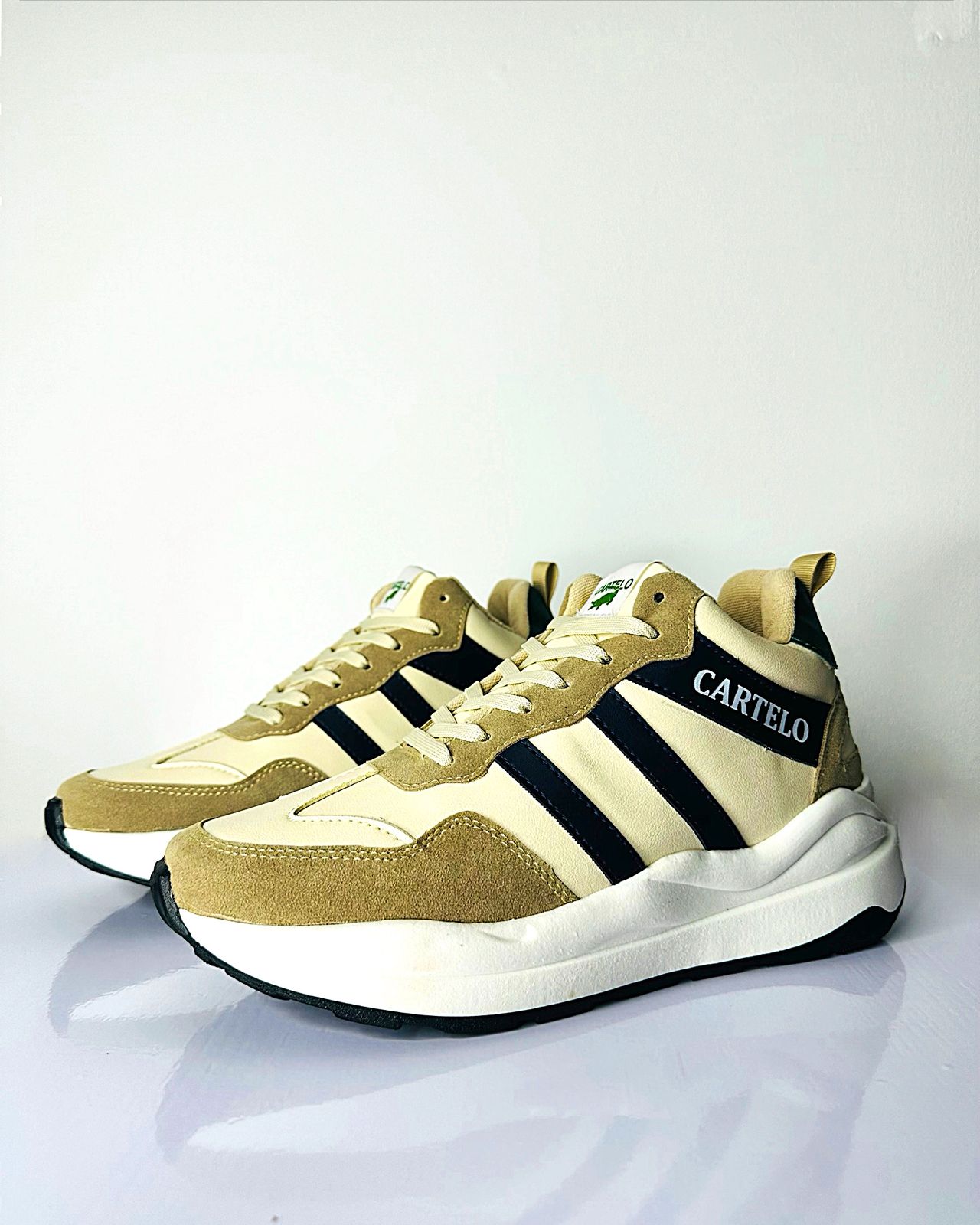 Cartelo® Tenis de Cuero Genuino