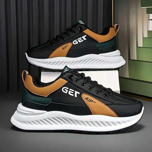 Get® Tenis de Cuero Genuino